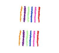 Gadpiparty 2 Set Strisce Piume Turchia per Decorazioni da Palco E Feste Eleganti Accessori per Costumi per E Mascherate Colore Casuale 6 Pezzi * 2