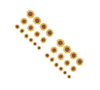 Gadpiparty 2 Set Toppe Termoadesive Forma Decorazioni Per Abbigliamento E Fai Da Te Per Jeans Borse E Articoli Creativi 14 Pezzi*2