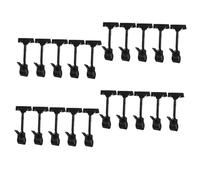 Gadpiparty 20 pezzi Clip Porta Cartellini Prezzo Girevole in Plastica Resistente per Esposizione Segni Negozio Supporto Cartelli per Supermercati e Bancarelle Frutta