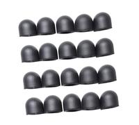 Gadpiparty 20 Pezzi Punta di Ricambio per Penna Capacitiva in Silicone Nero Copripunta Morbido per Scrittura Silenziosa e Protezione Completa Compatibile Touchscreen
