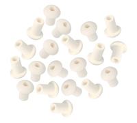 Gadpiparty 20 Pezzi Supporti in Ceramica per Fili di Lampade a Olio Porta Filamento Resistente e Sicuro per Lampade a Olio Accessori in Porcellana per Uso Domestico e Laboratorio