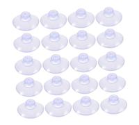 Gadpiparty 200pezzi Ventose Trasparenti in Plastica Per Superfici Lisce Come Finestre Specchi Vetro Senza Ganci Adatte Per Tavoli in Vetro Acquari e Esposizione