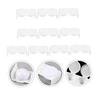 Gadpiparty 20pezzi Ciotola Per Manicure Con Doppio Pozzetto Porta Liquidi Per Unghie in Plastica Bicchiere Per Nail Art Con Coperchio Adatto Per Lavare Le Penne e Mescolare Polveri