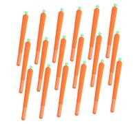 Gadpiparty 24 pezzi Penne Gel Carota Kawaii Gel Liscio per Studenti e Ufficio Cartone Animato Adorabile per Appunti e Strumento Scrittura
