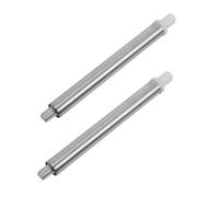 Gadpiparty 2pezzi Asse Filettato in Acciaio Inox Per Scopino Wc Sostituzione Della Sezione Inferiore Attacco Per Testina Design Intuitivo Facile Da Pulire e Sostituire