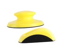 Gadpiparty 2pezzi Disco Lucidante in Pu Da Supporto Per Lucidatura Mano Chiusura Strappo Adatto Dischi Abrasivi Spugne e Palline Di Lana Per Levigatura Di Legno e Autoveicoli