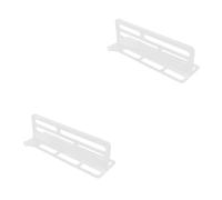 Gadpiparty 2pezzi Divisore Per Frigorifero Organizer Multiuso Per Cucina Separatore Per Ripiani e Facile Da Installare