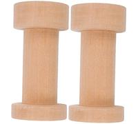 Gadpiparty 2pezzi -Filato in Legno per Rocchetti da Cucito Pratici per Avvolgimento Filo Distributore Filato Comodo per e Ricamo