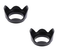 Gadpiparty 2pezzi Hood Per Obiettivo Dslr Protezione Da Luce Indesiderata Facile Installazione Compatibile Con e Olympus Accessorio Fotografico Essenziale