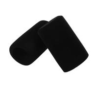Gadpiparty 2pezzi Microfono Spugna Filtro Antivento Nero Compatibile con Modelli K688 Copertura Microfono Pop per Registrazioni Streaming Karaoke e Dj Accessorio Lavabile e Protettivo