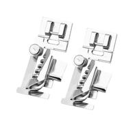 Gadpiparty 2pezzi Piedini per Macchina da Cucire in Metallo Piedino Premistoffa Resistente Set di Piedini per Cucire Abbigliamento Accessori per Macchine da Domestiche per Tessuti Leggeri