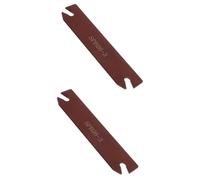 Gadpiparty 2pezzi Portautensili Per Tornio Con Supporto Per Utensili Di Scanalatura e Taglio Utensile Di Precisione Per Tornitura e Lavorazione Metalli Per Applicazioni Industriali e