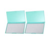 Gadpiparty 2pezzi Scatola da Cucito Quadrata Contenitore per Spilli da Cucito Custodia per Aghi Riutilizzabili Semplice per Casa e Trapunta