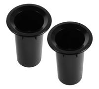 Gadpiparty 2pezzi Tubo Porta Bass Reflex per Subwoofer e Speaker in Plastico Nero 85×150mm Resistente per Uso in Spazi Esterni e Grandi Location