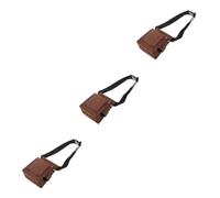 Gadpiparty 3 Pezzi borsa porta attrezzi borsa portautensili kit utensili Spanner marsupio gadget cintura uomo piccola cintura porta attrezzi custodia per cintura degli attrezzi fibra chimica