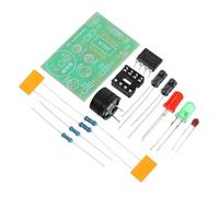 Gadpiparty 3 pezzi Kit Elettronico Fai da Te Multivibratore Astabile con LED Doppio Lampeggiante Circuito per Esercitazioni di Saldatura con Componenti Resistenti e Guida Dettagliata
