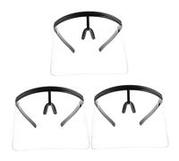Gadpiparty 3 Pezzi Protettiva Antivento per Viso con Occhiali Sole Unisex Copertura Antiappannamento e Protezione Solare da Fronte Adatta Tutte Condizioni Climatiche Colore