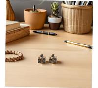 Gadpiparty 3 Pezzi Vintage Lockable Box Pendants With Floral Engraving Openable For DIY Bracelets Keepsake Storage And Jewelry Crafting