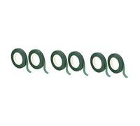 Gadpiparty 3 Set Nastro Verde Fabbricazione Fiori Nastro per Bouquet Doppia Faccia Avvolgere Lo Stelo del Nastro Floreale Avvolge Il Gambo del Bouquet Carta Green 2 * 3