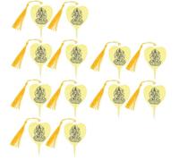 Gadpiparty 3 Set Segnalibri Buddisti Metallo Set Design Per Lettori E Amanti Della Decorazioni Per Libri E Regali Significativi 4 Pezzi * 3