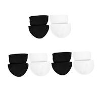 Gadpiparty 3 Set Spalline per Abbigliamento Femminile Multipack Inserti Rimovibile Supporto Copertina Imbottito Pastiglie Doppia Faccia Palestra Donna Signore Spugna 2 Paia*3