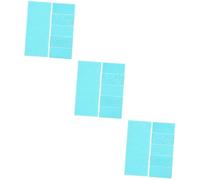 Gadpiparty 3 Set Stampo per Strumenti di Trama Stuoie di Trama per Argilla Stuoia di Trama per Orecchini Scultura EHI Tappetino in Argilla Stuoia di Consistenza per Argilla Plastica 6 Pezzi*3