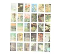 Gadpiparty 30 Pezzi di Cartoline Poster Album di Ritagli Vintage Album di Ritagli Sfondo da Parete Decorazioni per Sfondo da Parete Materiale per Scrapbooking Carte Decorative