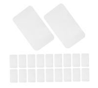 Gadpiparty 30 Pezzi Etichette Termiche Rettangolari per Sublimazione Autoadesive Vuoti per Trasferimento Calore per Diy Personalizzazione Casa e Dispositivi Elettronici