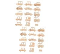 Gadpiparty 30 Pz Carte Sulla Crescita Del Segni Dei Mesi Del Pietra Miliare Mensile Per Bambini in Legno Di Pietra Miliare Del Carte Mensili in Legno Di Legno