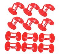 Gadpiparty 300 pezzi Occhiali per Galline senza Perni Design Doppio Supporto Protezione Antipiccatura e Anti-lotta Accessori Resistenti per Allevamenti Confezione da 300 pezzi