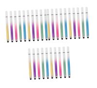 Gadpiparty 30pezzi Pennino Capacitivo Per Stilo Per Scrittura e Disegno Su Tablet e Smartphone Di Colori Pastello Alta Precisione e Sensibilità Per Ogni Utente