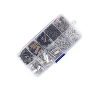 Gadpiparty 370 Pezzi Fermagli di Fissaggio per Nastri e Cordini Morsetti Crimp Testurizzati Chiusure Moschettone e Catena di Prolunga Accessori Gioielli Fai da Te