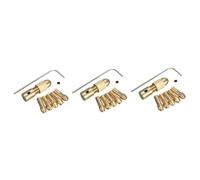 Gadpiparty 3pezzi Collettori Ottone Per Utensili Rotativi Compatibile Con Trapani Elettrici e Pin Vises Include Clip Per Trapano Da Diametri Di Serraggio Da Accessori Per Hobby