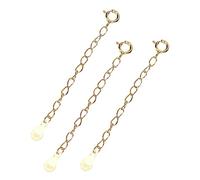 Gadpiparty 3Pezzi Estensione Regolabile con Chiusura Molla e Pendente Accessorio per Gioielli Fai da Te Perfetta per Collane e Bracciali