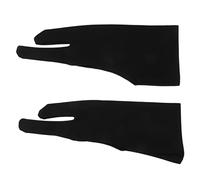 Gadpiparty 3pezzi Guanti Due Dita per Disegno e Pittura su Tavoletta per Schizzi Prevenzione di Mani Sporche