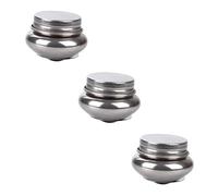 Gadpiparty 3pezzi Lavapennelli in Acciaio Inossidabile Contenitore per Lavaggio dei Pennelli Secchio per Pennelli Pulizia per da Pittura Rondella per