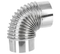 Gadpiparty 3pezzi Stainless Steel Chimney Flue for Outdoor Camping Stove and Lightweight for Wood Burning Stoves