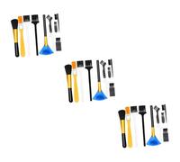 Gadpiparty 3sets Spazzole Per Pulizia Tastiera Pennelli Antistatici Per Pulizia Portatile Di Computer e Elettronica Design Ergonomico e Facile Da Usare Per Tastiere Smartphone e Superfici