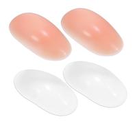 Gadpiparty 4 Paia di Spalline in Silicone per Donna alla Moda Spesse E Adesive Invisibili per Costumi Finte in Gel di Silice