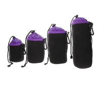 Gadpiparty 4 Pezzi Borsa Per Obiettivo Della Fotocamera Custodia Per Obiettivo Esterno Supporto Del Sacchetto Della Spazzatura Custodia Della Fotocamera Borsa Per La Conservazione