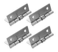 Gadpiparty 4 pezzi Cerniere Molla per Porte e Finestre in Acciaio Inox Chiusura Automatica con Ritorno Automatico Resistenza Elevata e Riduzione Rumore per Casa Ufficio e Scuole