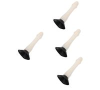 Gadpiparty 4 Pezzi Strumento di glassa di aspirazione vetri Strumento di Ceramica per Immersione Smalto Strumenti di Scultura in Ceramica Strumento di di Ceramica Gomma da Cancellare
