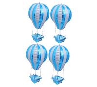 Gadpiparty 4 Pz Palloncino Arredamento Del Globo Decorazioni Per Mongolfiere Modellare i Giocattoli Palloncini Mongolfiere Per Baby Shower Carta Aria Accessori Nozze Foglio Di Alluminio 4d
