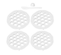 Gadpiparty 4 Set Pressa per Ravioli, Stampo per Ravioli Cinesi e Dumpling Mold Manuale, Bianco, Pp Food Grade, per Dumplings e Mini Panini, per Feste e Riunioni Familiari Riutilizzabile