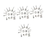 Gadpiparty 4 Set Serie Musicale Accessori Violino Chitarra Note Strumenti Musicali Carini Creativi Fai Da Te Gioielli Fatti A Mano Piccoli Ciondoli Strumento Musicale Nota Musicale 15 pezzi*4