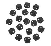 Gadpiparty 40 Pezzi Fermacorda Doppio Nylon Molla per Borse Scarpe e Chiusura Facile e Resistente per Corde Elastiche per e attività all Aperto