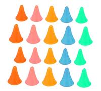 Gadpiparty 40pezzi Protezione Punte Ago Maglieria Nylon Flessibile Misure Grandi e Piccole per Ferri Maglia Lunghi e Grossi Copri Ferri Colorati Antiscivolo per Lavori Maglieria e Uncinetto