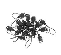 Gadpiparty 40pezzi Qd Clip Adattatore Per Cinghie Fotocamera Connettori Sgancio Rapido Per Compatibili Con e Binocoli Installazione Facile e Pratica Adatti Per Cinghie
