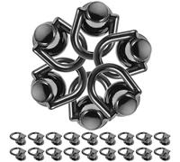 Gadpiparty 40Sets D Rivet per Accessori per Borse Fai da Te per Progetti