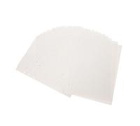 Gadpiparty 45 fogli Ricarica Carta Quadrata per Raccoglitori Anelli Carta Perforata per Appunti Versatile per Scrittura e Formato Compatto e Superficie Liscia